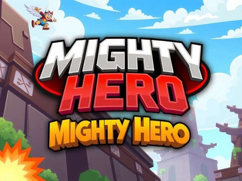 Mighty Hero Game Banner